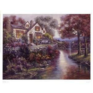  Crystal Streams Bungalow Finest LAMINATED Print Carl 