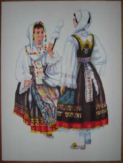 Croatia Folk Costume   Vrbnik Krk   IV/12  