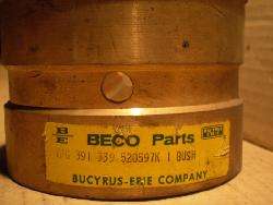 Bucyrus Erie Beco vpg Bronzing Bushing  