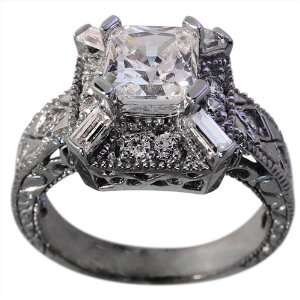  Antique Diamond Engagement Ring With GIA CERTIFIED H SI1 1 