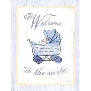  welcome buggy vintage sign