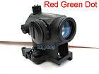 Telescopic Illuminated Red/Green Dot Sight Micro T1 quick mount Scope