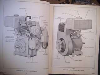RARE 1950 MODEL ACN BKN WISCONSIN AIR COOLED ENGINES INSTRUCTION AND 