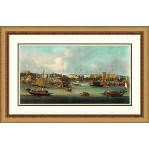  Busy Harbor by Qua Fong   Framed Artwork