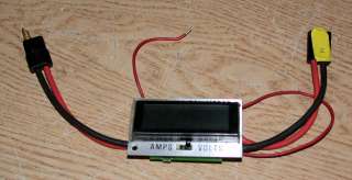 RC Astro Digital AMPS/Volts Meter  