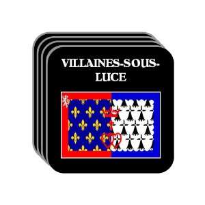  Pays de la Loire   VILLAINES SOUS LUCE Set of 4 Mini 