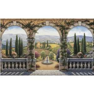  Tuscany Villa Mural