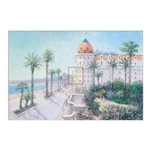 Promenade Des Anglais L. Ritter. 27.00 inches by 20.00 inches. Best 