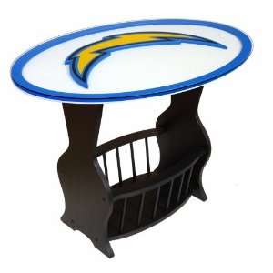  Adventure Furniture N0537 SDC San Diego Chargers Logo End 