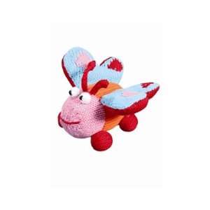  Organic Hand Knit Franny the Butterfly Rattle Toys 