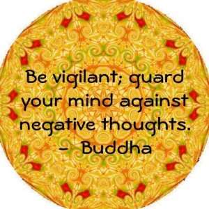  Be vigilant guard your mind against negative Magnets 