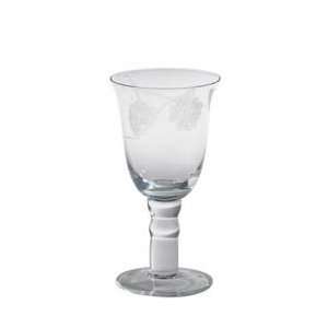  Vietri Incanto Flower Water Glass 7.5 H, 12 oz Health 