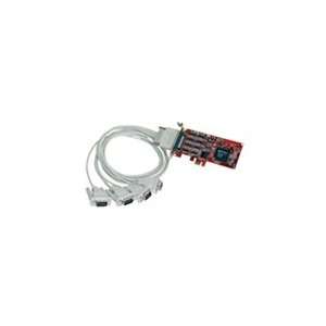   Db9 Multiport Serial Adapter Form Factor Plug In Card Electronics