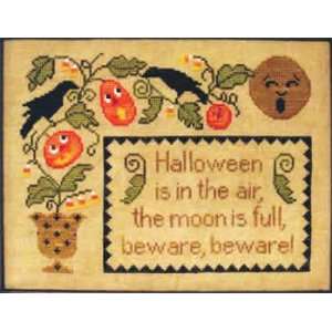 Halloween is in the Air (cross stitch) Arts, Crafts 