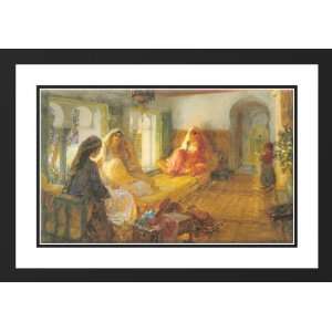  Bridgman, Frederick Arthur 24x18 Framed and Double Matted 