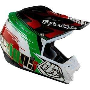  Troy Lee Designs SE3 Victory Helmet   Medium/Black/Green 