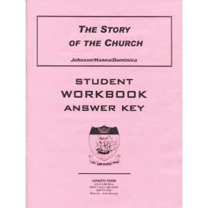  The Story of the Church Student Workbook Answer Key (OLVS 