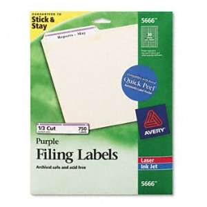  Avery® Permanent Adhesive File Folder Labels LABEL,LSR,F 