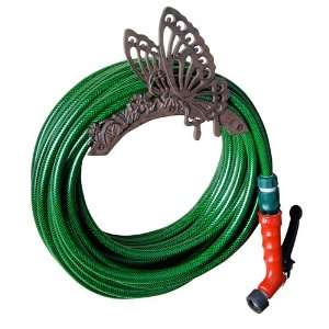  Hose Holder with Butterfly Patio, Lawn & Garden