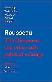   0521424453), Jean Jacques Jacques Rousseau, Textbooks   