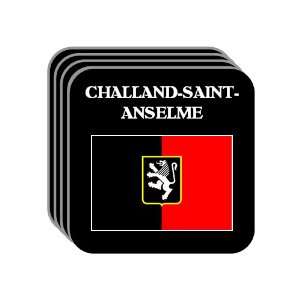   Valley   CHALLAND SAINT ANSELME Set of 4 Mini Mousepad Coasters