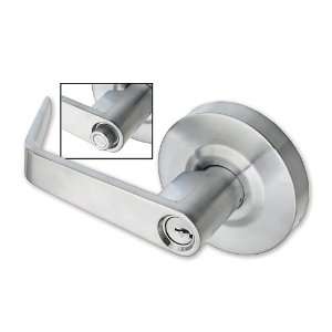  Commercial Door Lock, Entry Function, ANSI Grade 2, Satin 