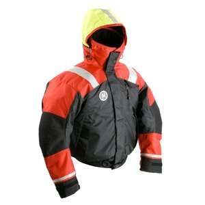  First Watch AB 1100 Flotation Bomber Jacket   Red/Black 