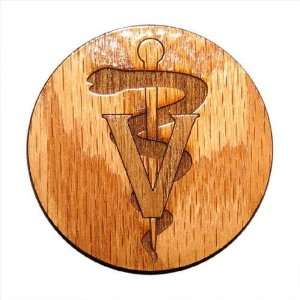  2.5 inch Vet Symbol Magnet Beauty