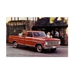  1967 FORD F100 RANGER Post Card Sales Piece Automotive
