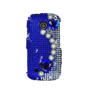 LG VN270 Cosmo Touch Diamond Pearl Blue Case  