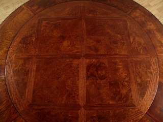 Cherry 76” Round Leaf Dining Table  