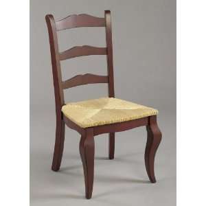  Art As Antiques Side Chair Red Finish   45152 Electronics