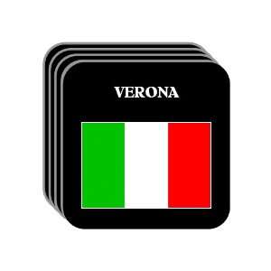 Italy   VERONA Set of 4 Mini Mousepad Coasters