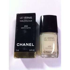  Chanel Le Vernis Nail Colour White Satin 459 Beauty