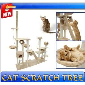  Frugah New Large Kitty Cat Tree Condo Post Cat Scratcher 