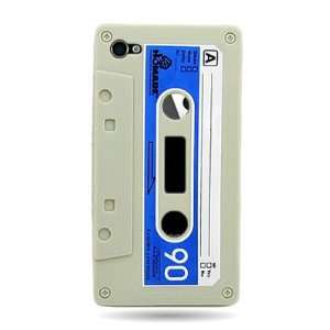 WIRELESS CENTRAL Brand Silicone Gel Skin Sleeve BEIGE With CASSETTE 