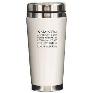 LOST Jacob Latin Quote Losttv Ceramic Travel Mug by   