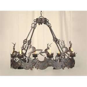  Hans Duus Atelier El Atelier 6 Light Venado Chandelier 