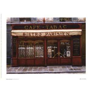  Bistro Parisien   Poster by Andre Renoux (8x6)