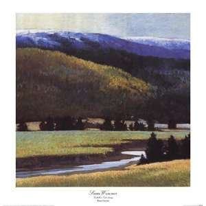  Foothills In The Late Spring by Sandy Wadlington 27.50X28 
