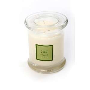  Lime Basil Clean & Contemporary Jar Candle Health 