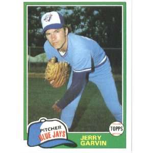  1981 Topps # 124 Jerry Garvin Toronto Blue Jays Baseball 
