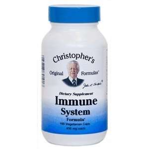 Immune System Formula, 100 Capsules   Dr. Christophers