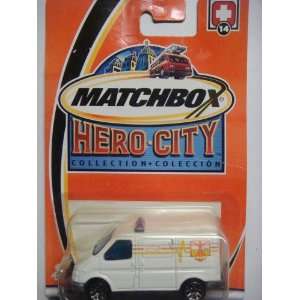  Matchbox Hero City Collection Ambulance #14 2002 Scale 1 