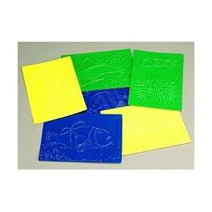 Rubbing Plates, Ocean Life, Pkg/6  Industrial & Scientific