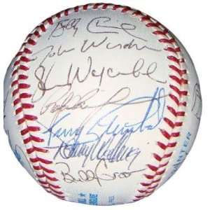  OAL Budig Baseball MARK MCGWIRE JASON GIAMBI   Autographed Baseballs