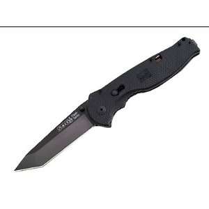  SOG Knives Flash II Pocket Knife with Black Zytel Handle 