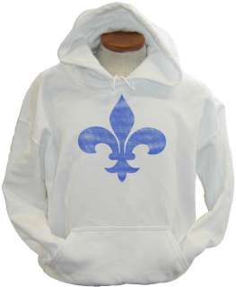 Fleur Des Lis Symbol French France Quebec New Hoodie  