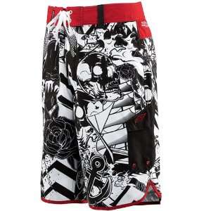  SLIPPERY SAILORS RUIN BOARDSHORTS WHITE 30 Automotive