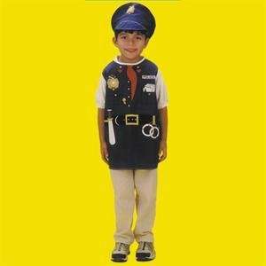  S&S Worldwide Police Officer Imaginative Play Uniform 